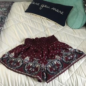 Boho pattern shorts